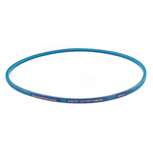 D&D 4LK510 51" Outside Length, 1/2" Top Width, 1 Ribs 4LK510 - main